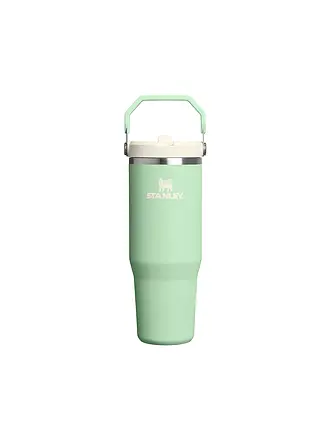 STANLEY | Isolierflasche - Thermosflasche Classic FLIP STRAW 2.0 0,8l  Black | hellgrün